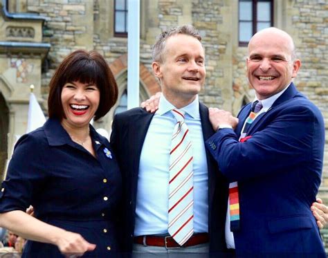 Seamus O'Regan Jr on Twitter: "Pride Flag raising on Parliament Hill ...