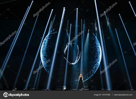 Blanche from Belgium Eurovision 2017 – Stock Editorial Photo © Chernichkin #153147562