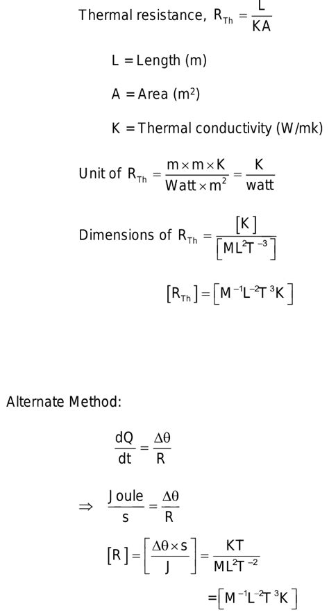 Resistance Formula