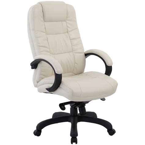 Parma Cream Executive Leather Office Chairs | Executive Office Chairs