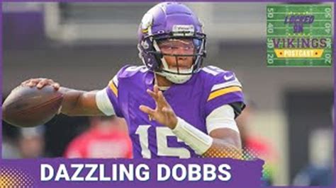 Joshua Dobbs fuels Vikings winning streak, social media mania | kare11.com