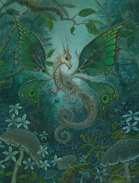 Faerie Dragon by artist Jon Carraher : r/ImaginaryAww