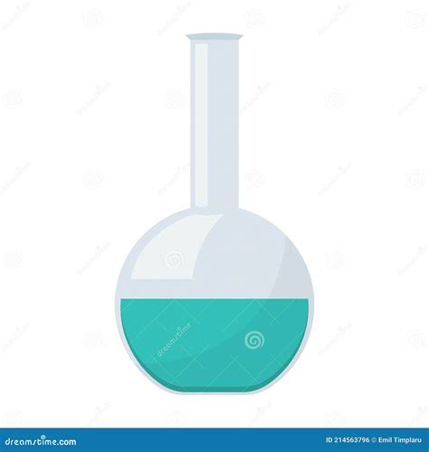 Chemical Flask Vector Design Illustration Stock Vector - Illustration of colorful, design: 214563796