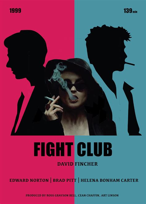 Fight Club Poster on Behance