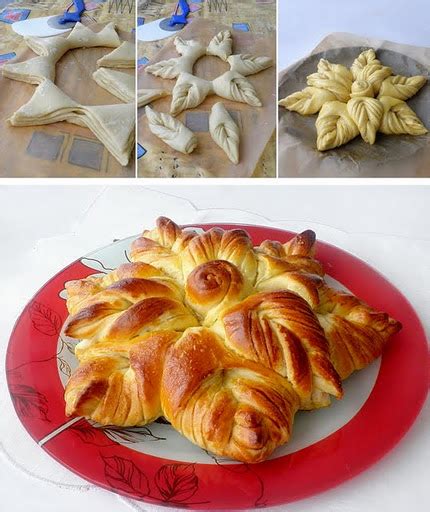 Wonderful DIY Beautiful Flower Shaped Bread