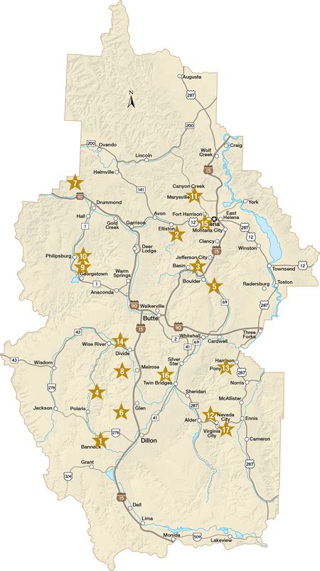 Ghost Towns in Southwest Montana Map http://southwestmt.com/maps/gw ...