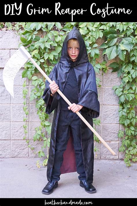 Grim Reaper Costume DIY Sewing Tutorial – Sewing