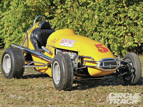 1951 KK Midget Race Car - A Look Inside A Restored Vintage Kurtis Kraft Racer - Circle Track ...