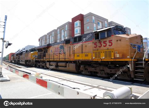 Los Angeles California July 2023 Union Pacific Freight Train Railroad ...