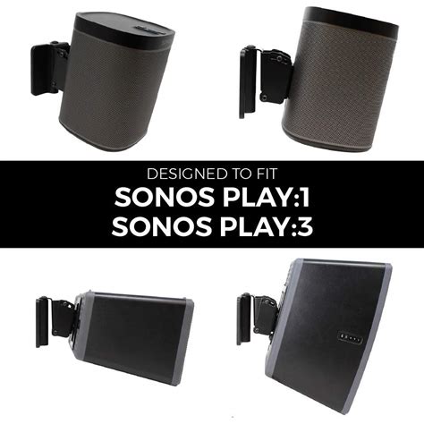 Sonos Play:1 and Play:3 Wall Mount – HumanCentric