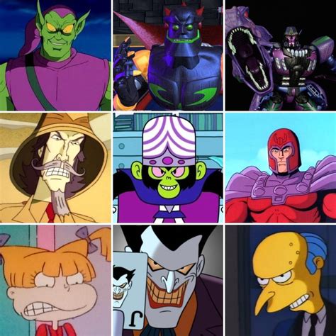 You get to choose three ‘90s cartoon villains for a three-way team up ...