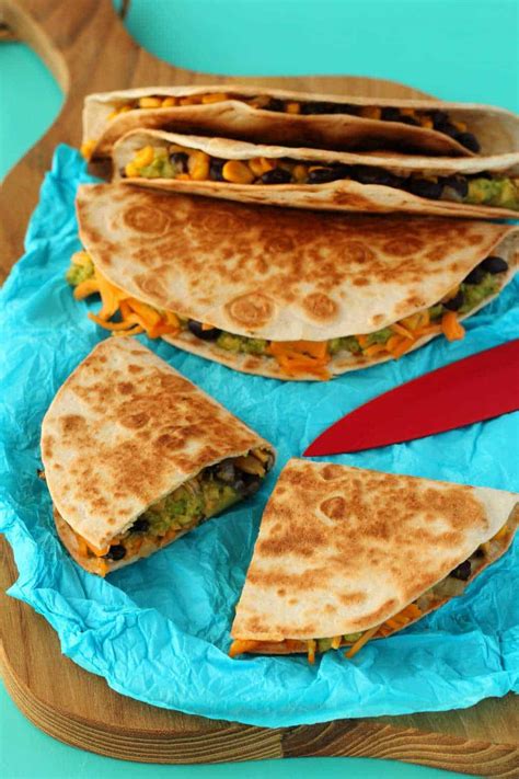 Vegan Quesadillas - Easy, Cheesy and Delicious! - Loving It Vegan