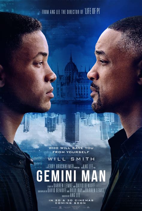 Official trailer, poster & image arrive for Gemini Man starring Will Smith