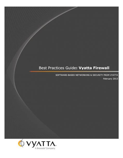 (PDF) Vyatta Firewall Best Practices - DOKUMEN.TIPS