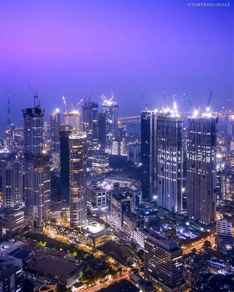 Lower Parel, Mumbai with the Bandra-Worli Sea Link in the background : r/CityPorn