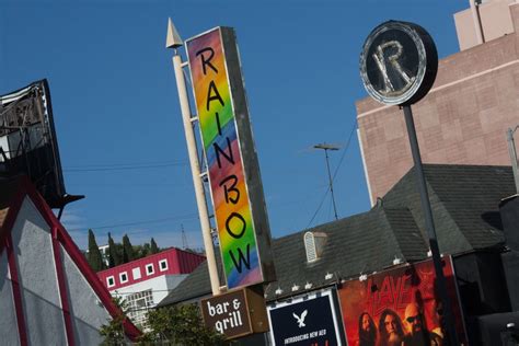 The Rainbow Bar & Grill on the Sunset Strip