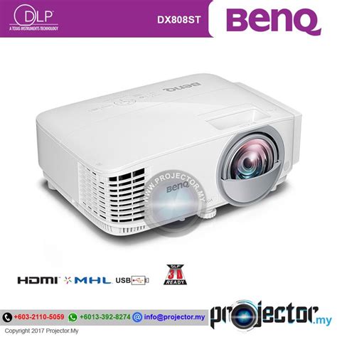 BenQ DX808ST XGA Short Throw Projector