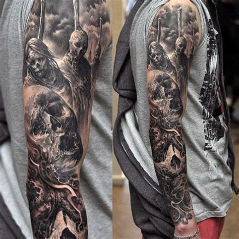 black tattoos tumblr | Black and grey tattoos sleeve, Sleeve tattoos ...