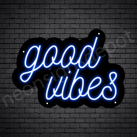 Good Vibes Neon Sign - Neon Signs Depot