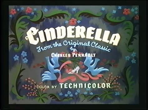 1. Opening Credits (Cinderella)