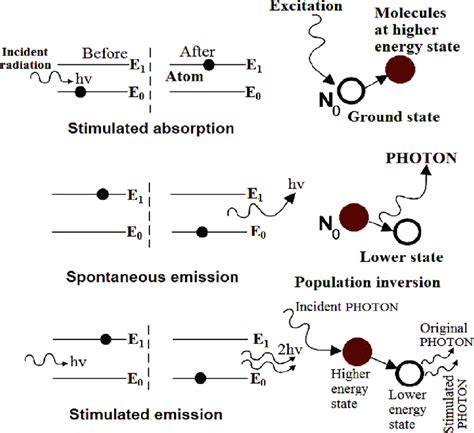 Excitation between energy levels. | Download Scientific Diagram