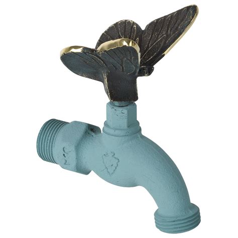 Butterfly Faucet Verdigris Brass