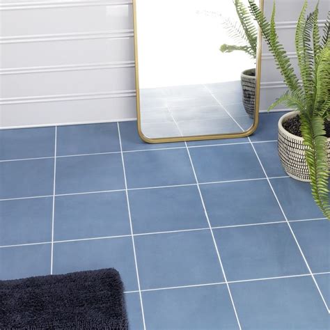 Norwalk Floor Blue 8x8 Matte Porcelain Tile | Flooring, Porcelain tile, Porcelain flooring