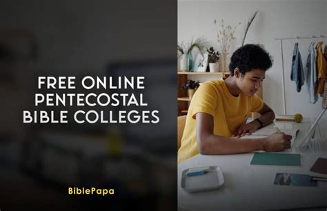 15 Free Online Pentecostal Bible Colleges - Bible Papa