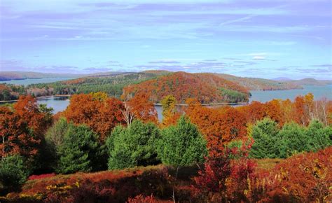 View of Fall Foliage at Quabbin Resevoir in Massachusetts | Smithsonian Photo Contest ...