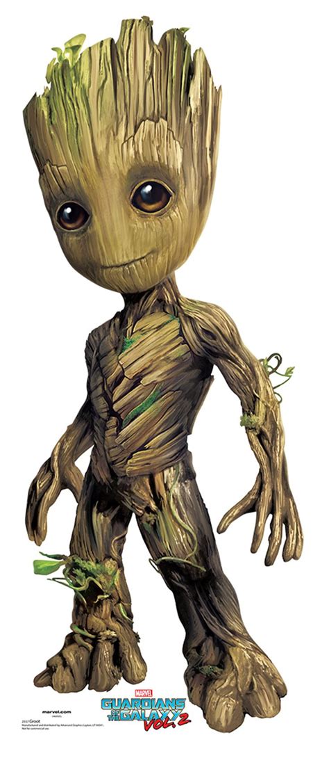 DISCONTINUED *** BABY GROOT "Guardians of the Galaxy Vol. 2" Cardboard ...