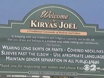 Welcome to Kiryas Joel: Don't Forget to Cover Up - CBS News