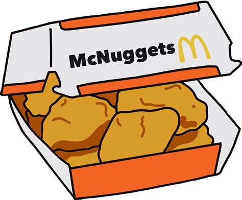 #mcdonalds #nugget #chickennuggets #aesthetic #cute #orangeaesthetic # ...