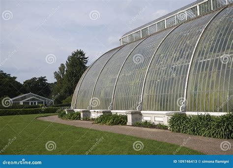 Kew Gardens glasshouse editorial stock photo. Image of flowerbed ...