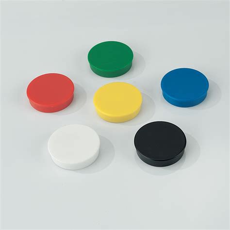 coloured magnets for whiteboards - Pack of 10 (P439151)