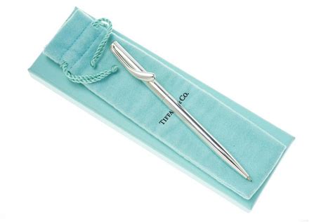 Elsa Peretti Sterling Silver Ballpoint Pen in Tiffany Box - Writing ...