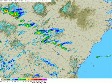 Harrisburg NC tornado of 3 March 2012 Regional reflectivity mosaic