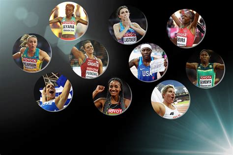 2017 World Athlete of the Year – women’s nominees| News