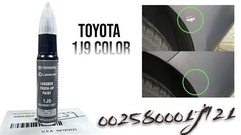 OEM Genuine Toyota Scion Lexus Celestial Silver 1J9 Touch Up Paint ...