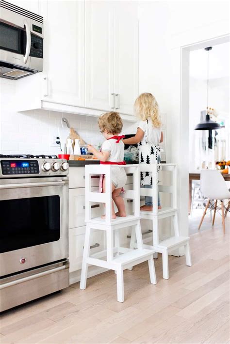 4 DIY Learning Towers To Keep Kids Happy In The Kitchen