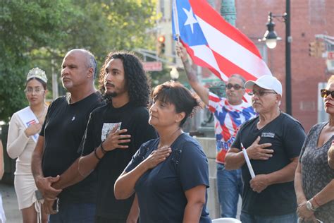 The Puerto Rico Flag Returns to City Hall in Honor of Spanish Heritage Month - TrentonDaily