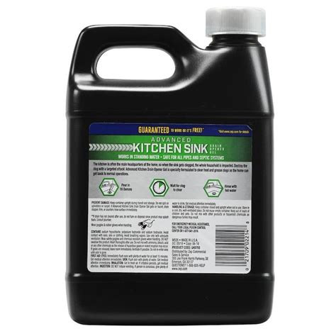 Zep Advanced Kitchen Drain Opener Gel 32-oz Drain Cleaner in the Drain Cleaners department at ...