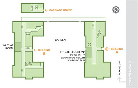 Oakland Medical Center - Campus Map - Kaiser Permanente East Bay