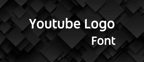 YouTube Logo Font Free Download