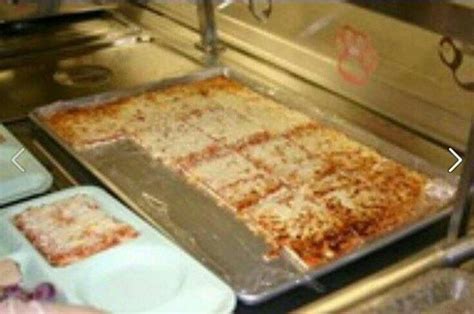 Public school pizza 1970's up to 1995ish. | Childhood memories, School cafeteria, Good pizza