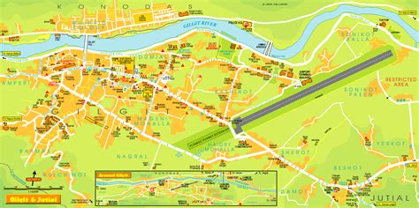 Gilgit City Map - Gilgit Pakistan • mappery