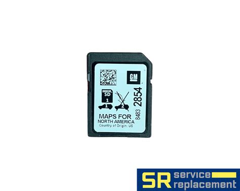 Replacement Service - GM Navigation SD Card For North America - CarPlayNav