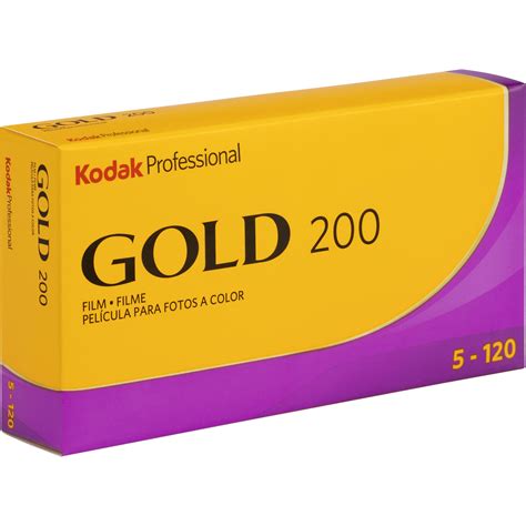 Kodak Professional Gold 200 Color Negative Film 1075597 B&H