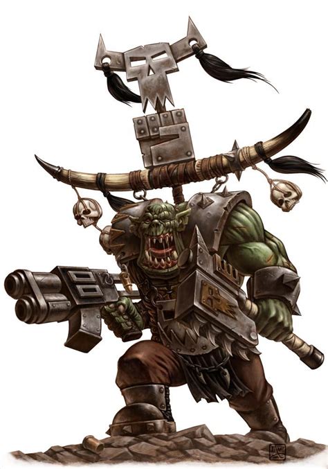 ork warboss by albe75 on DeviantArt