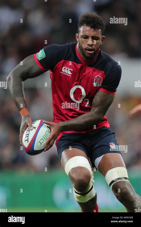 COURTNEY LAWES, ENGLAND and NORTHAMPTON SAINTS RU, 2019 Stock Photo - Alamy