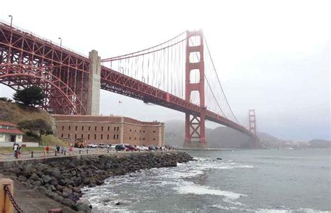 Fort Point under the Golden Gate Bridge - OurSausalito.com